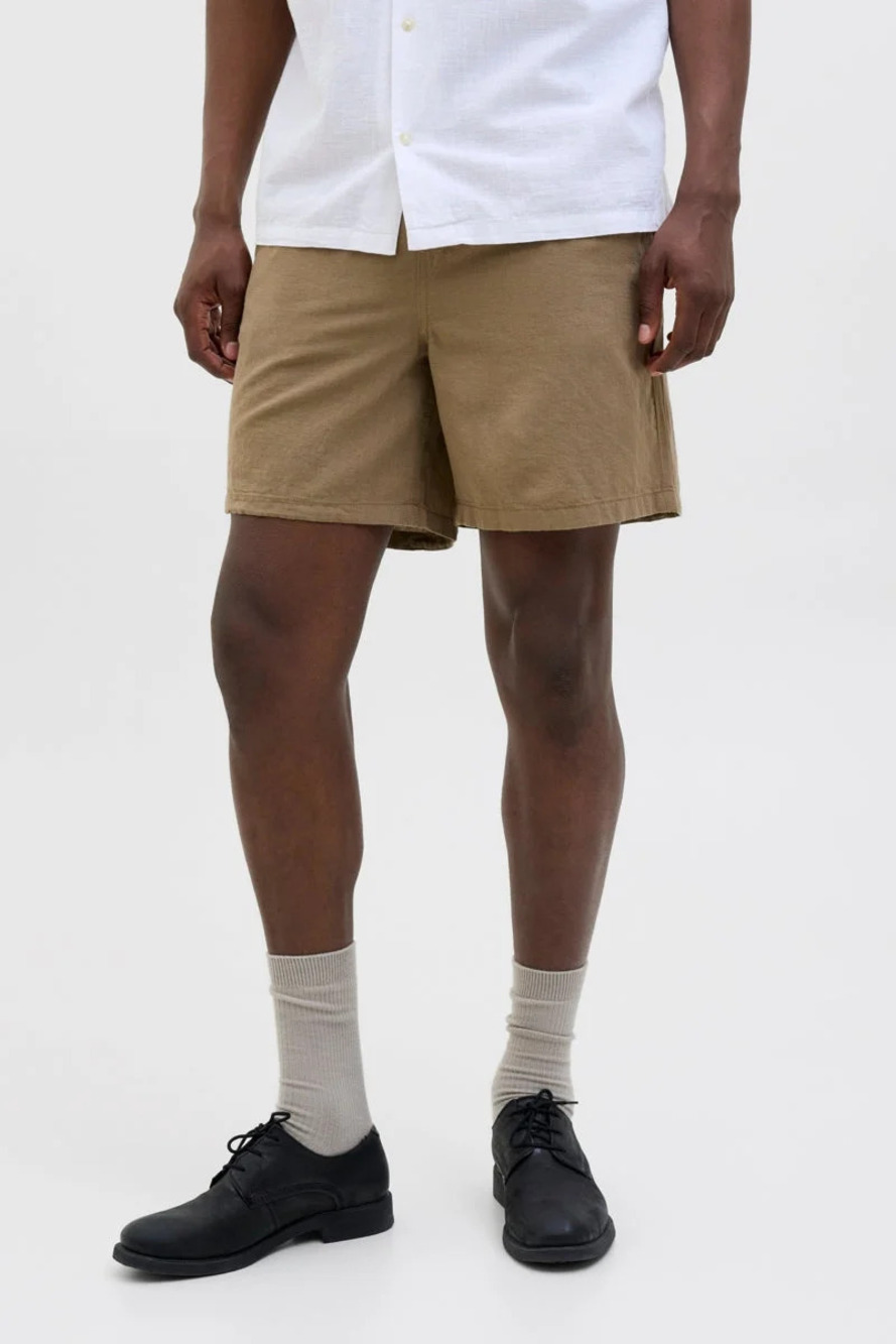Jack & Jones Brown/Elmwood Jogger 6" Shorts/33969
